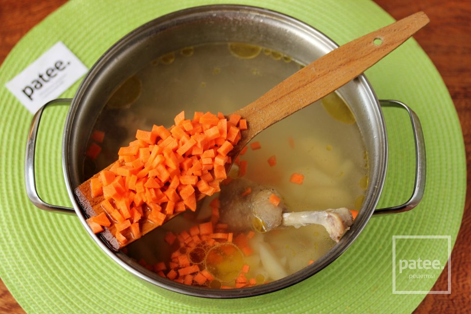 Лёгкий куриный суп с картофелем - Шаг 5