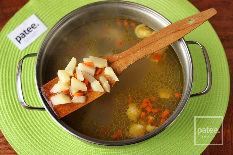 Лёгкий куриный суп с картофелем - Шаг 9