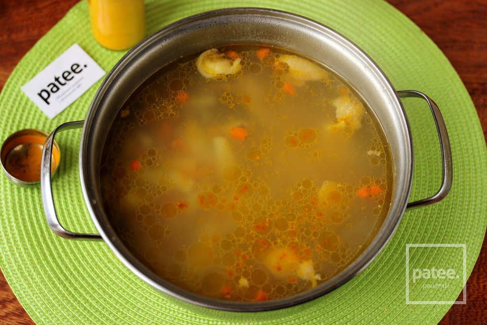 Лёгкий куриный суп с картофелем - Шаг 10