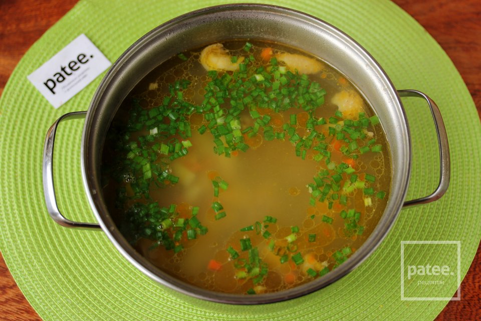 Лёгкий куриный суп с картофелем - Шаг 11