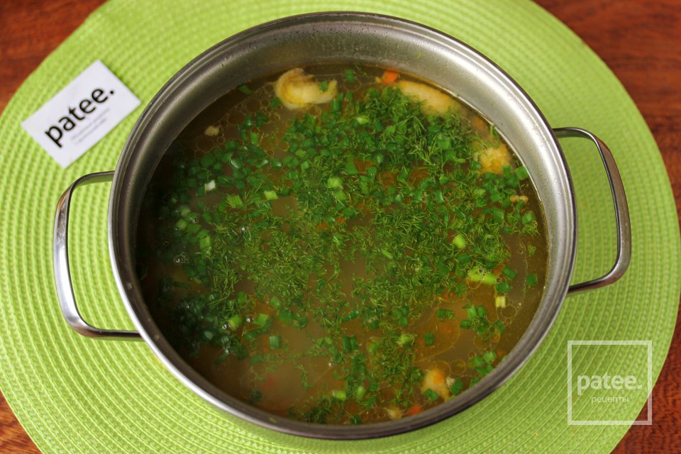 Лёгкий куриный суп с картофелем - Шаг 12