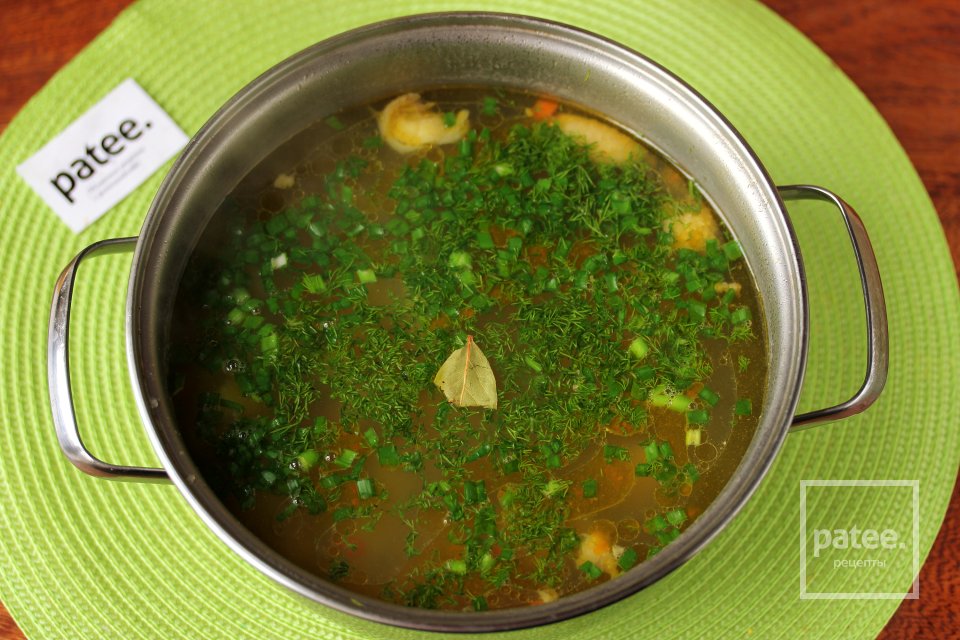 Лёгкий куриный суп с картофелем - Шаг 13