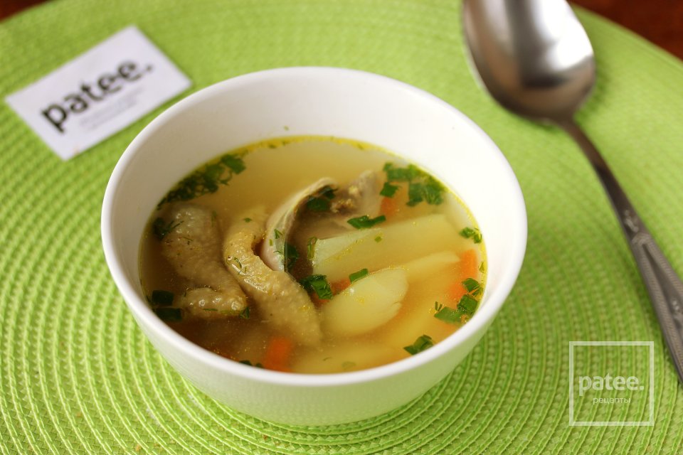 Лёгкий куриный суп с картофелем - Шаг 14