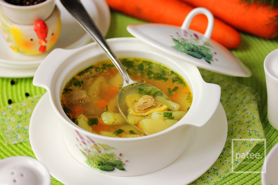 Лёгкий куриный суп с картофелем - Шаг 16