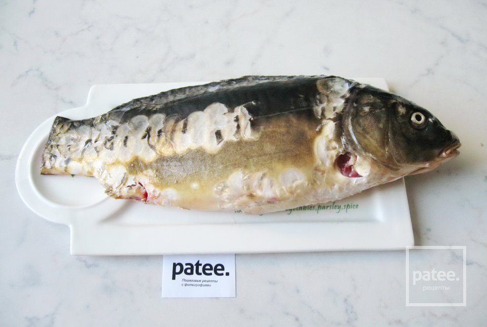 Жареный карп в сырном кляре - Шаг 2