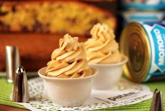 Крем из масла с вареной сгущёнкой