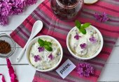 Домашняя творожная масса с шоколадом и изюмом