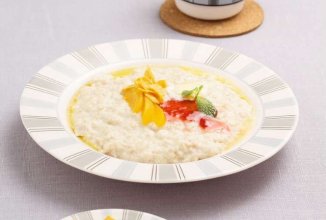 Овсяная каша с кукурузными хлопьями