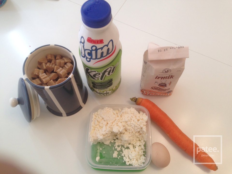 Творожная запеканка с морковью - Шаг 1