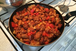 Курица в кисло-сладком соусе