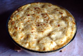 Простейшая запеканка с макаронами