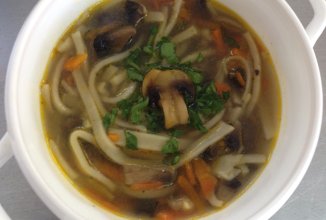Грибной суп с вермишелью🍲