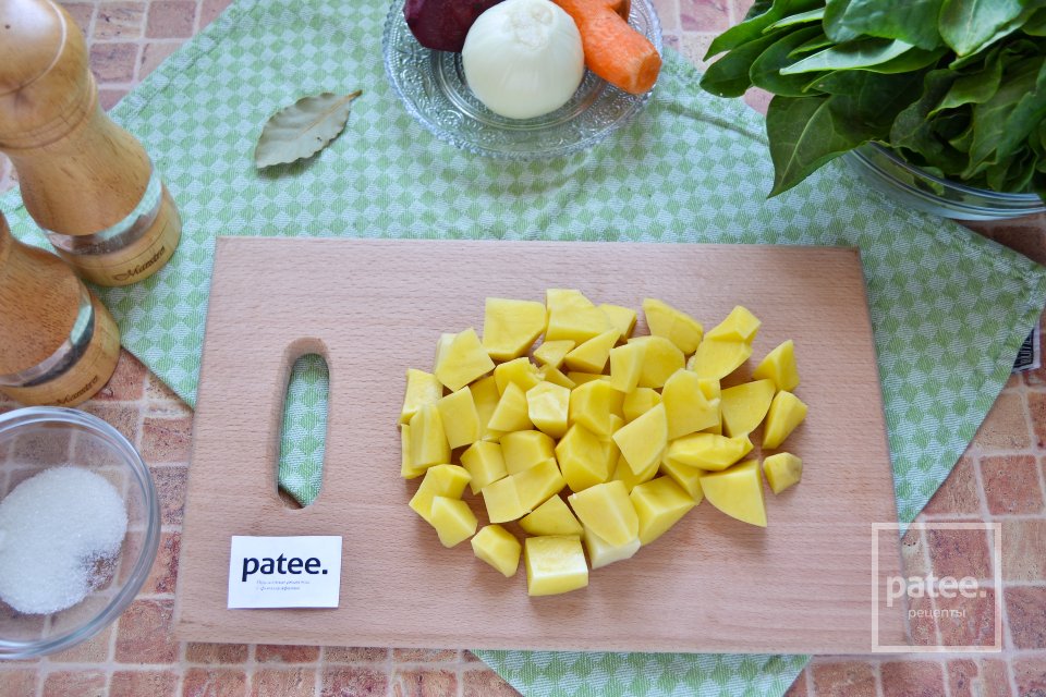 Украинский борщ со щавелем - Шаг 4