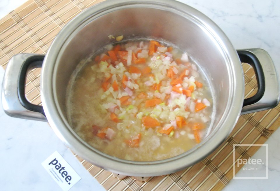 Гороховый суп с сардельками - Шаг 9