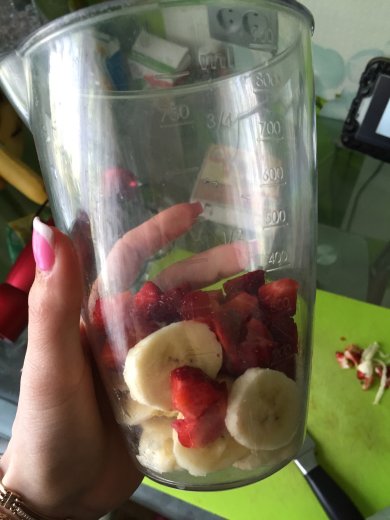 Смузи - Шаг 2