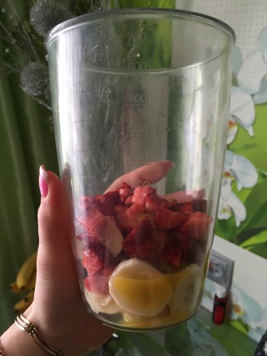 Смузи - Шаг 3