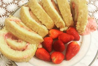 Бисквитный рулетик