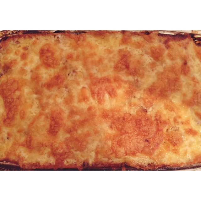 Картофель с курицей запеченный под сыром