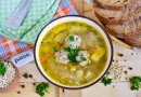 Суп из перловки с фрикадельками