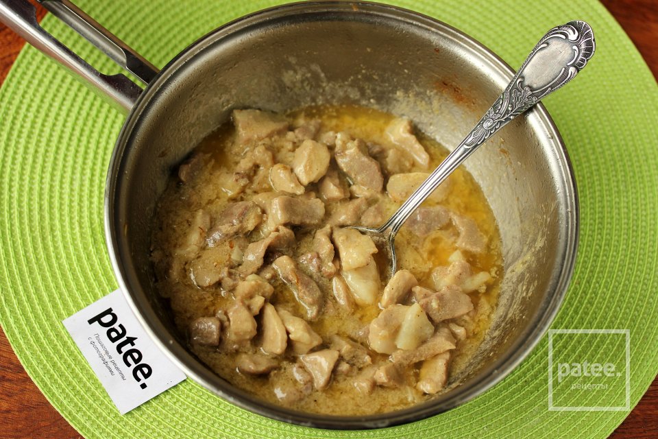 Мясо в сметанно-шафрановом соусе - Шаг 11