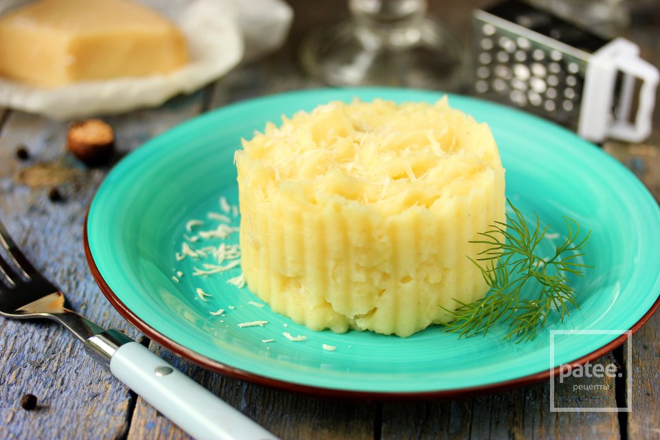 Картофельное пюре с пармезаном и мускатным орехом - Шаг 12