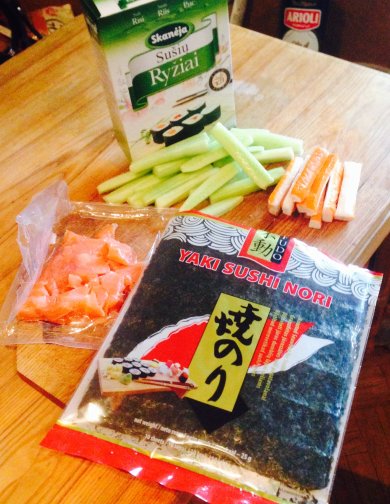 Домашние суши - Шаг 1