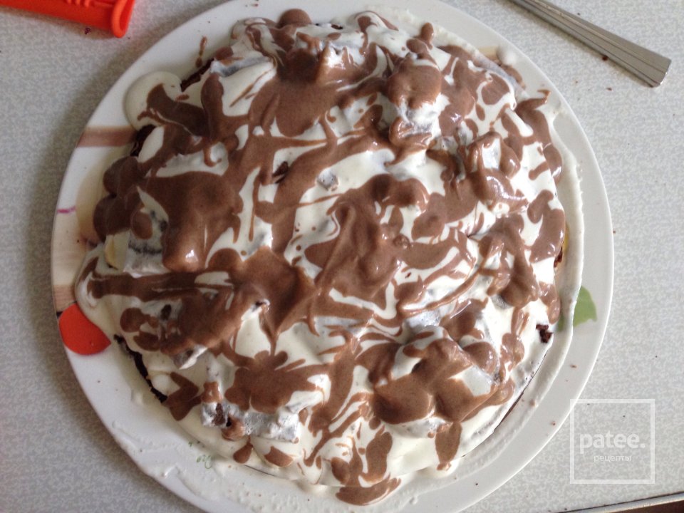 Шоколадно-банановый торт - Шаг 9