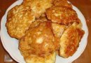 Куриные оладьи