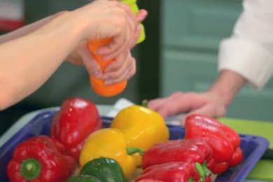 Соус-дип из перцев - приготовление