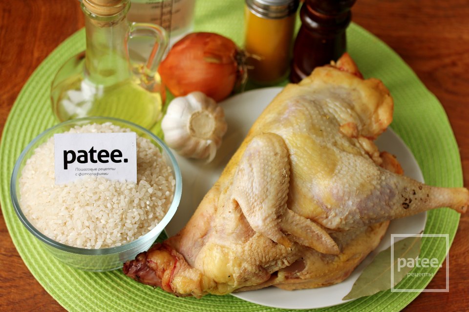 Курица с рисом в мультиварке - Шаг 1