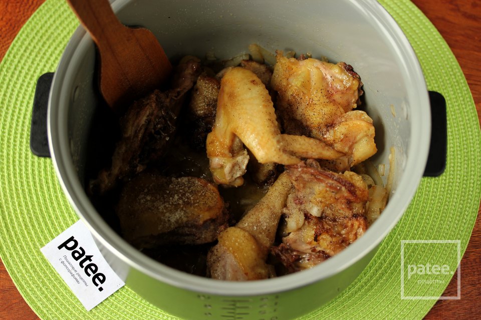 Курица с рисом в мультиварке - Шаг 5