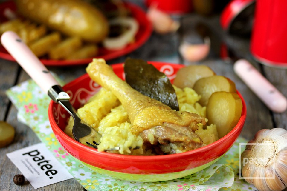 Курица с рисом в мультиварке - Шаг 13