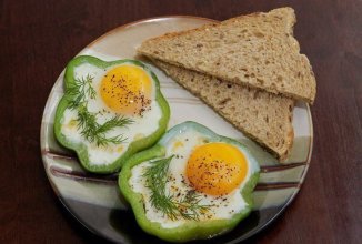 Яйца в кольцах