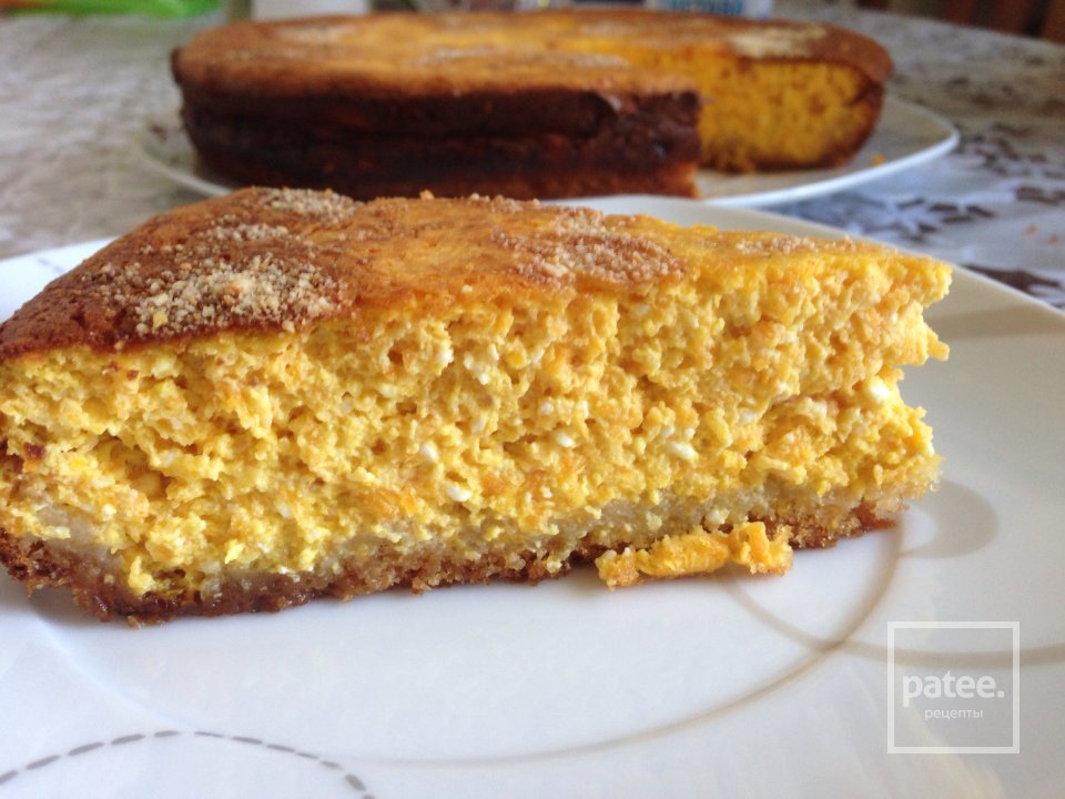 Апельсиново- творожно-морковный пирог с орехами - Шаг 3