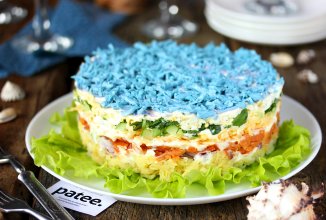 Салат Голубая лагуна