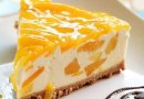 Персиковый чизкейк