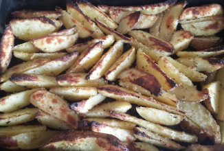 Картошка по-деревенски в мундирах