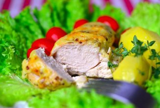 Куриное филе в сливочном соусе