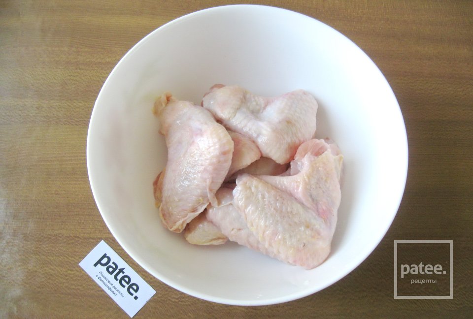 Куриные крылышки в кефирном маринаде - Шаг 2