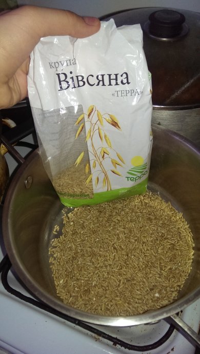 Овсянка - Шаг 1