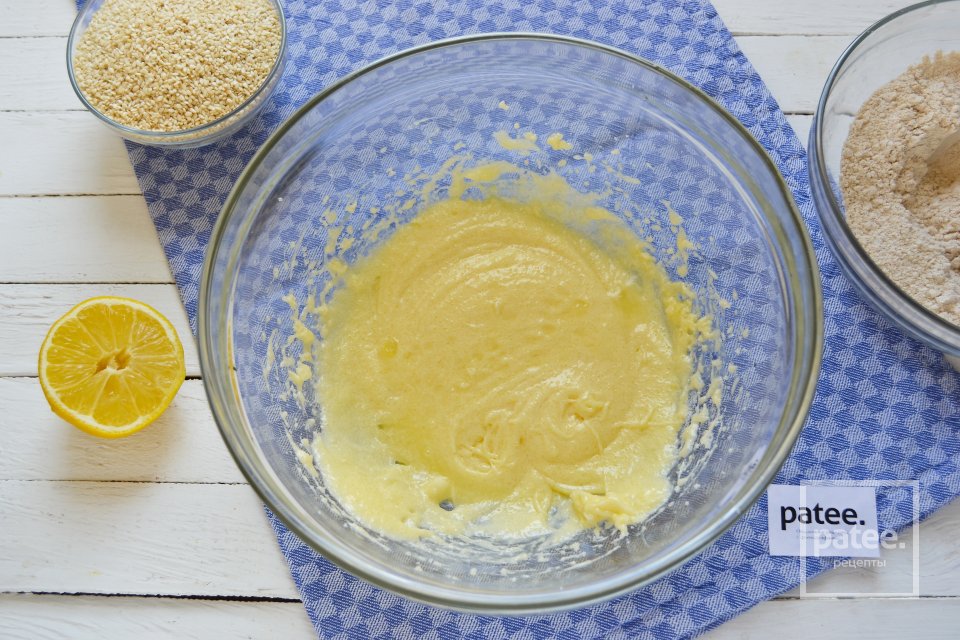 Кунжутное печенье из цельнозерновой муки - Шаг 9