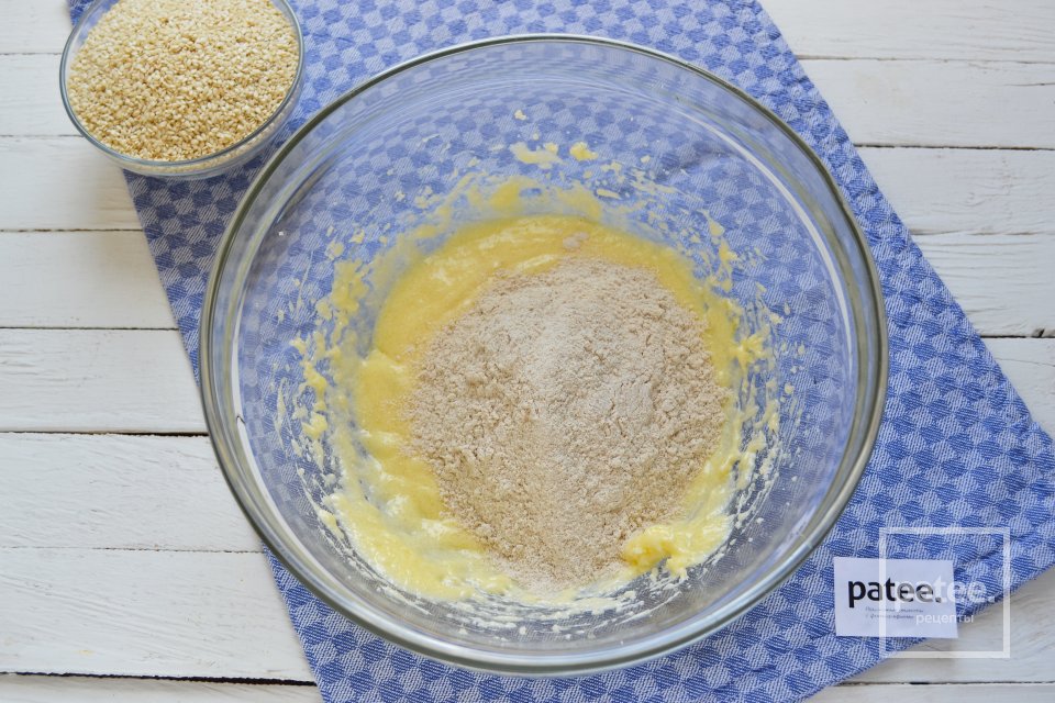 Кунжутное печенье из цельнозерновой муки - Шаг 10