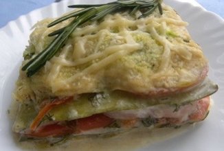 Диетическая лазанья из кабачков
