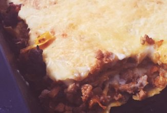 Мясная лазанья