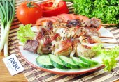 Шашлык из свинины в рукаве