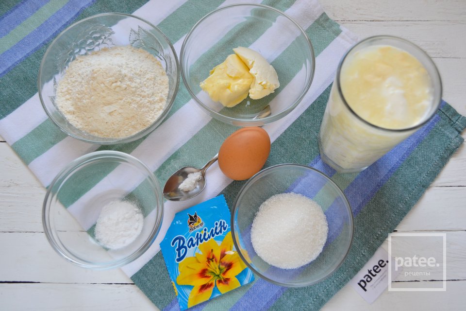 Панкейки на кефире - Шаг 1