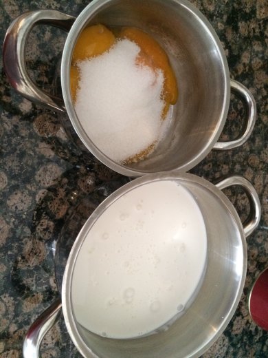 Крем- брюле - Шаг 1