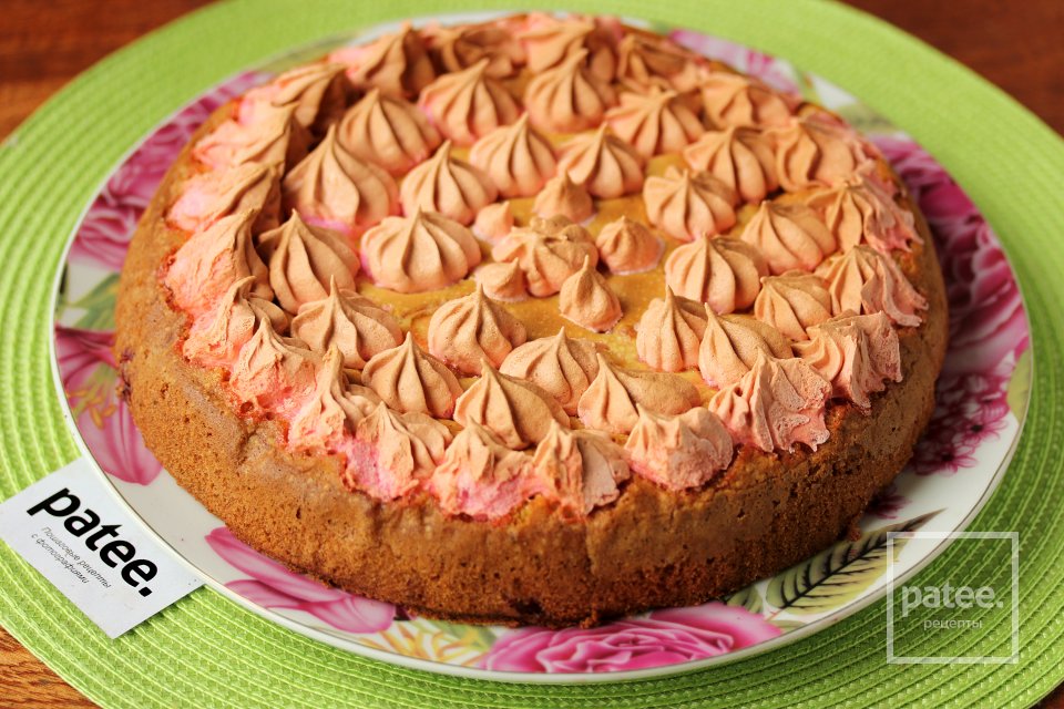 Праздничный пирог с клубникой - Шаг 13