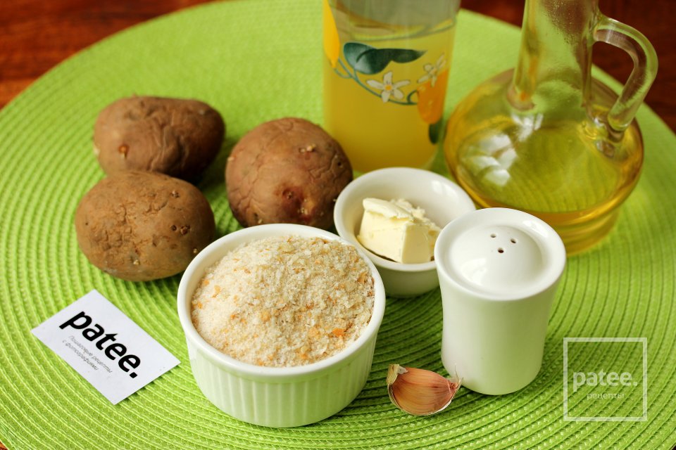 Картофель в сухарях - Шаг 1