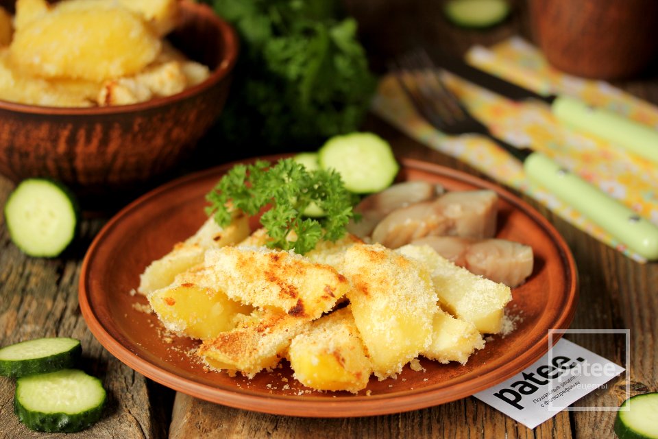 Картофель в сухарях - Шаг 11